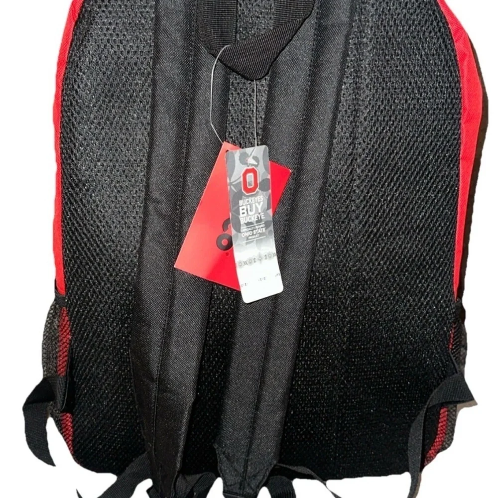 Ohio State Buckeyes Legendary Red Logo Backpack By FOCO NCAA Football New W Tags